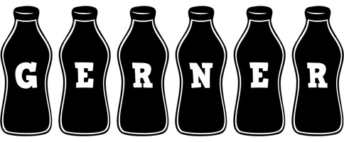 Gerner bottle logo