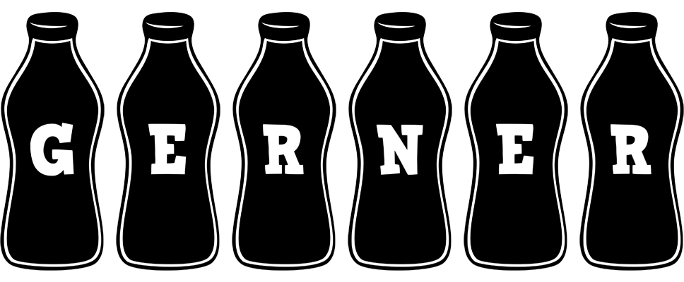 Gerner bottle logo