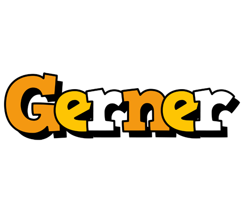 Gerner cartoon logo