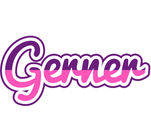 Gerner cheerful logo