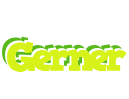 Gerner citrus logo