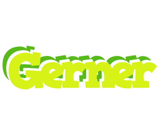 Gerner citrus logo