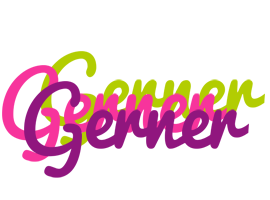 Gerner flowers logo