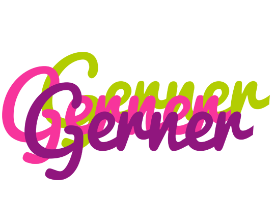 Gerner flowers logo