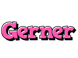 Gerner girlish logo