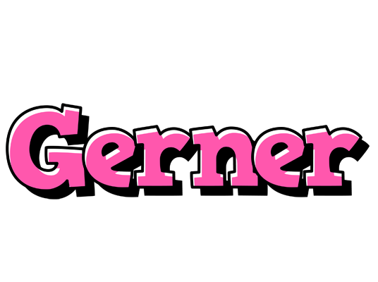 Gerner girlish logo