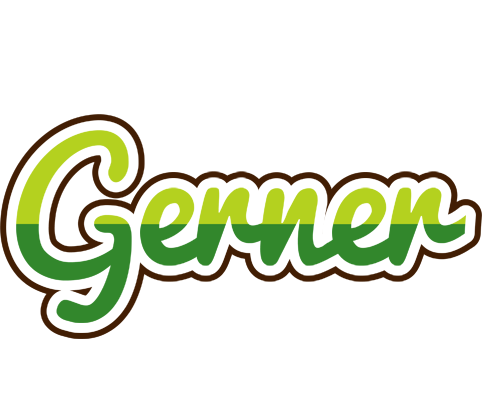 Gerner golfing logo