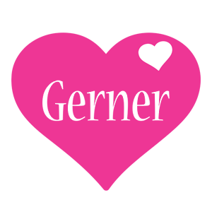 Gerner love-heart logo