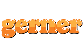 Gerner orange logo