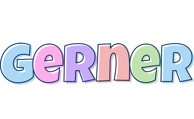 Gerner pastel logo