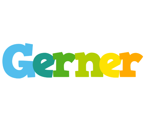 Gerner rainbows logo