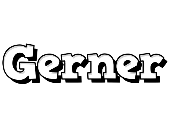 Gerner snowing logo