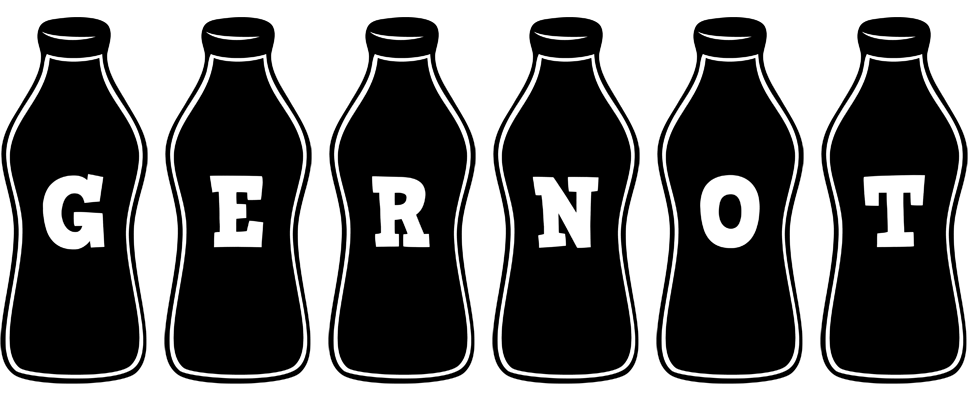 Gernot bottle logo