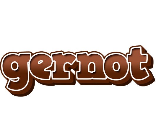 Gernot brownie logo