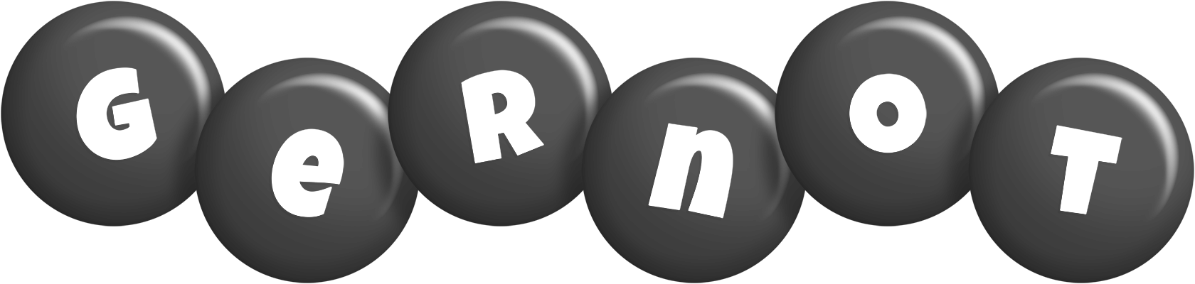 Gernot candy-black logo