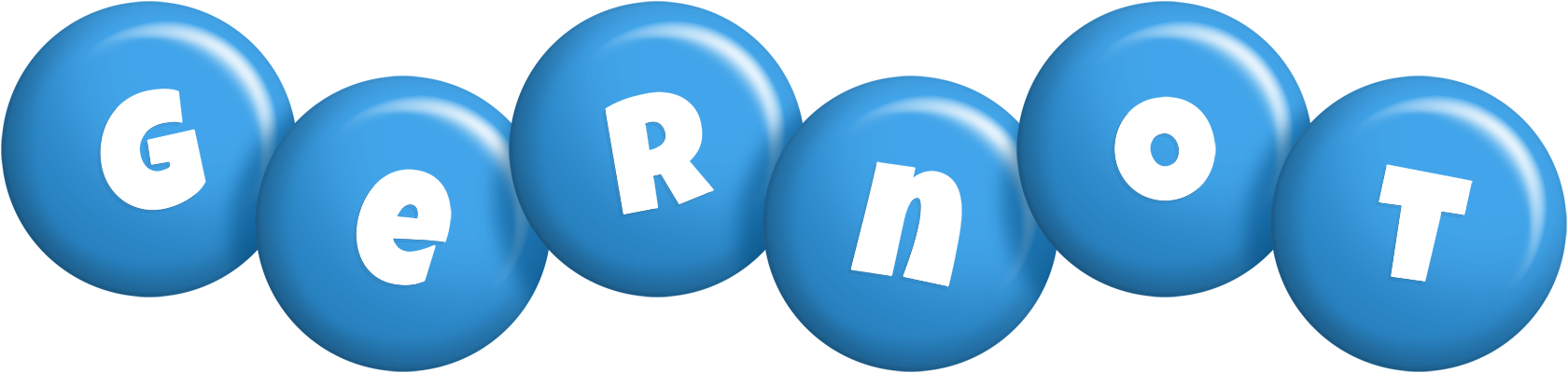 Gernot candy-blue logo