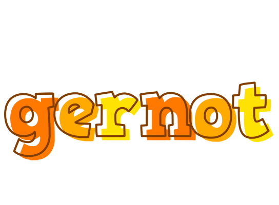 Gernot desert logo