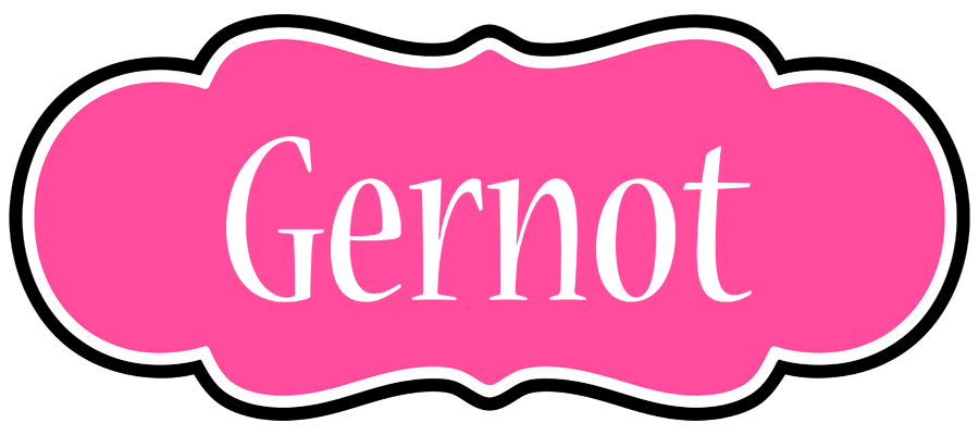 Gernot invitation logo