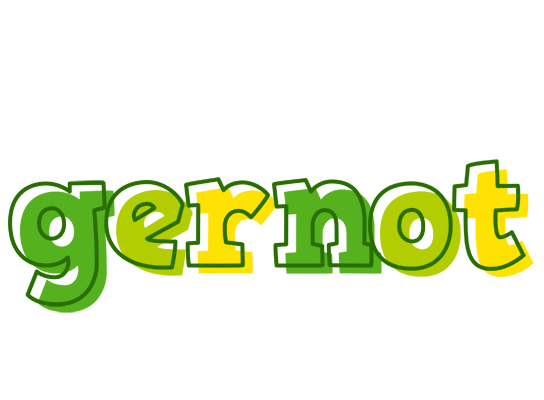 Gernot juice logo