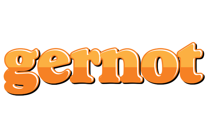 Gernot orange logo