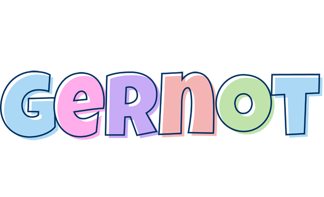 Gernot pastel logo