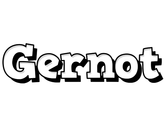 Gernot snowing logo