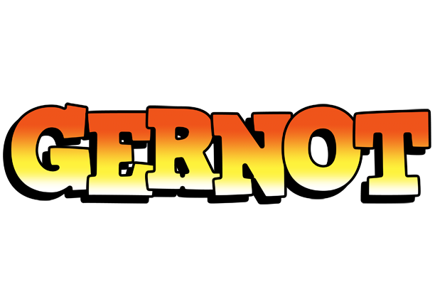 Gernot sunset logo