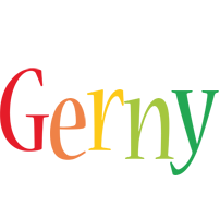 Gerny birthday logo