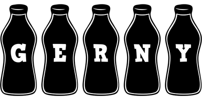 Gerny bottle logo