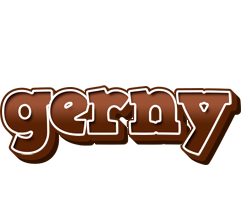 Gerny brownie logo