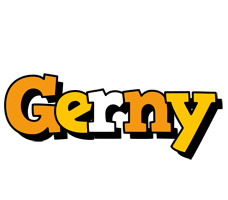 Gerny cartoon logo