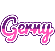 Gerny cheerful logo