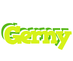 Gerny citrus logo