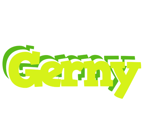 Gerny citrus logo