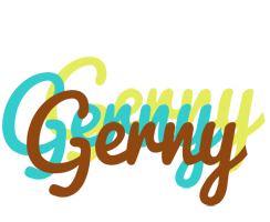 Gerny cupcake logo