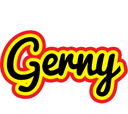 Gerny flaming logo