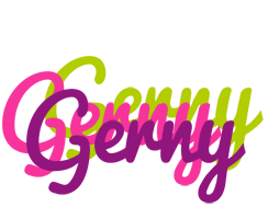 Gerny flowers logo