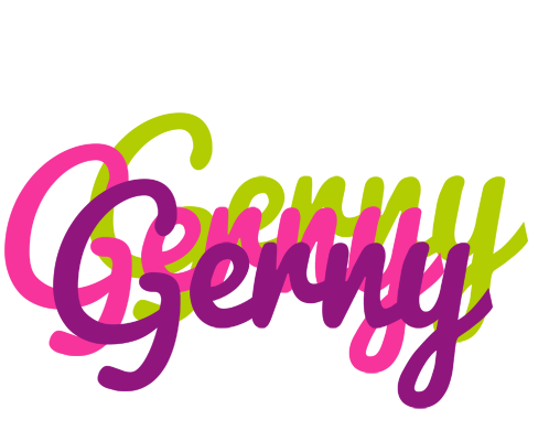 Gerny flowers logo