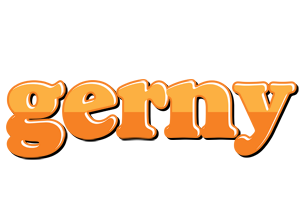 Gerny orange logo