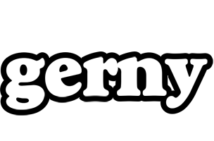 Gerny panda logo