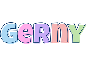 Gerny pastel logo