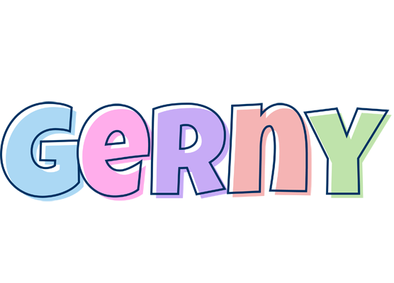 Gerny pastel logo