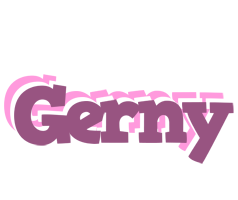 Gerny relaxing logo