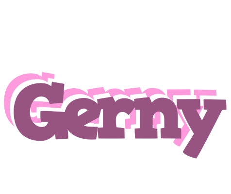 Gerny relaxing logo