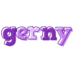 Gerny sensual logo