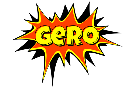 Gero bazinga logo