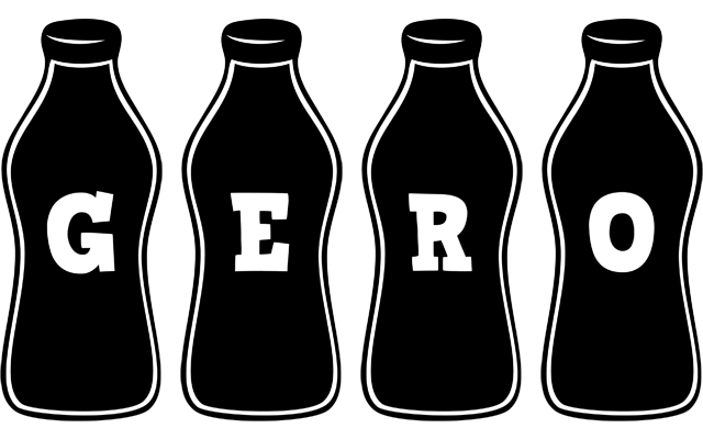 Gero bottle logo