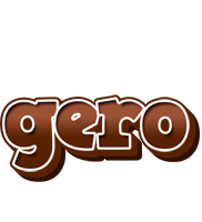 Gero brownie logo