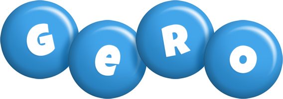 Gero candy-blue logo