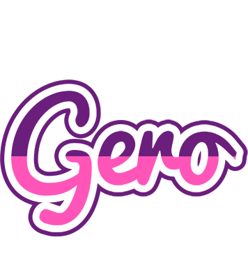 Gero cheerful logo
